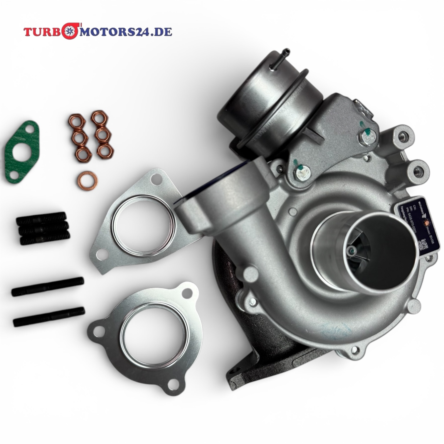 Neuer Turbolader NISSAN OPEL RENAULT MERCEDES 1.6dCi 66kW-96kW 54389700018 + Montagesatz