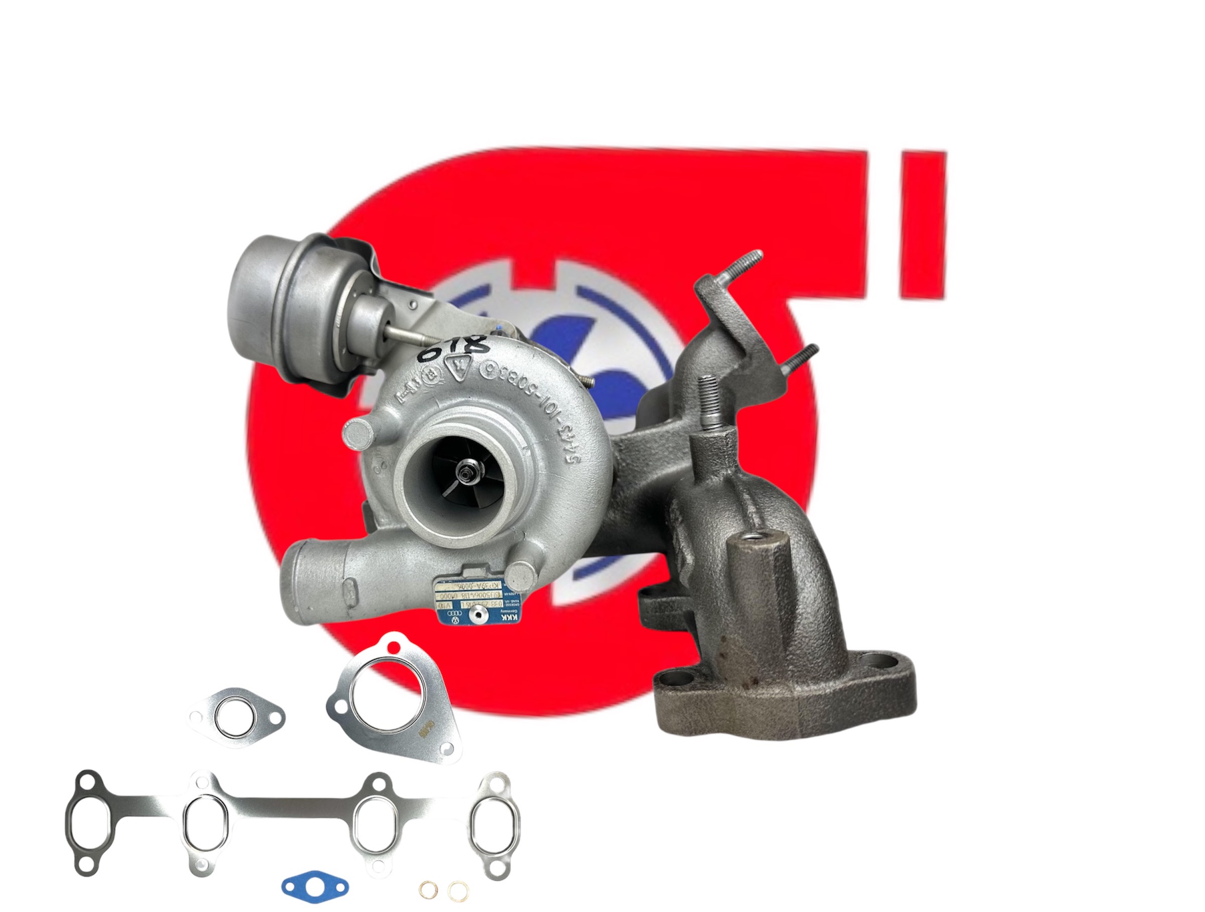 Generalüberholte Turbolader  AUDI SEAT SKODA VW 1.9TDI 54399700006 038253016L + Montagesatz
