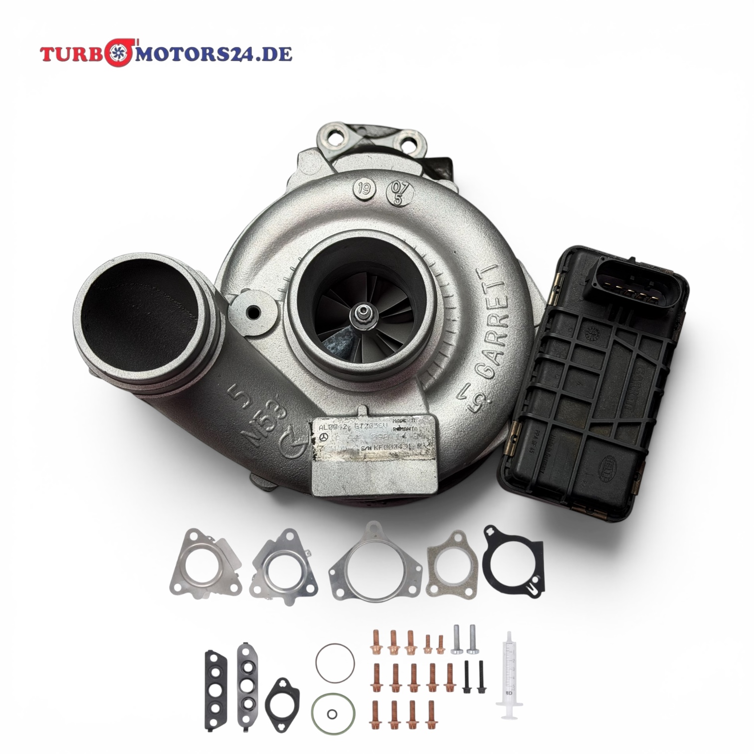 Turbolader für Chrysler JEEP Mercedes 280CDI 320CDI 350 CDi 757608-1 765155-4 A6420900080 + Montagesatz