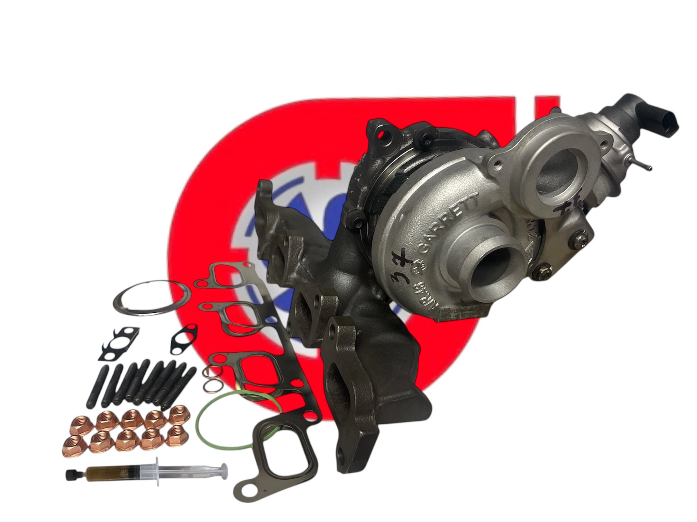 Generalüberholte Turbolader VW T 5 2.0 TDi 62 kW 103 kW 792290-1 03L253016M + Montagesatz