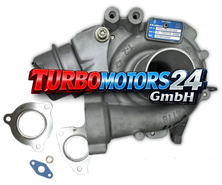 Turbolader MERCEDES NISSAN OPEL RENAULT 1.6dCi 66kW 5438-970-0005 + Montagesatz