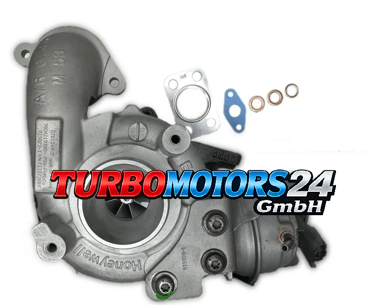 Turbolader CITROEN FORD MAZDA PEUGEOT VOLVO 1.6TDCi HDi 85kW 806291-3 + MONTAGESATZ