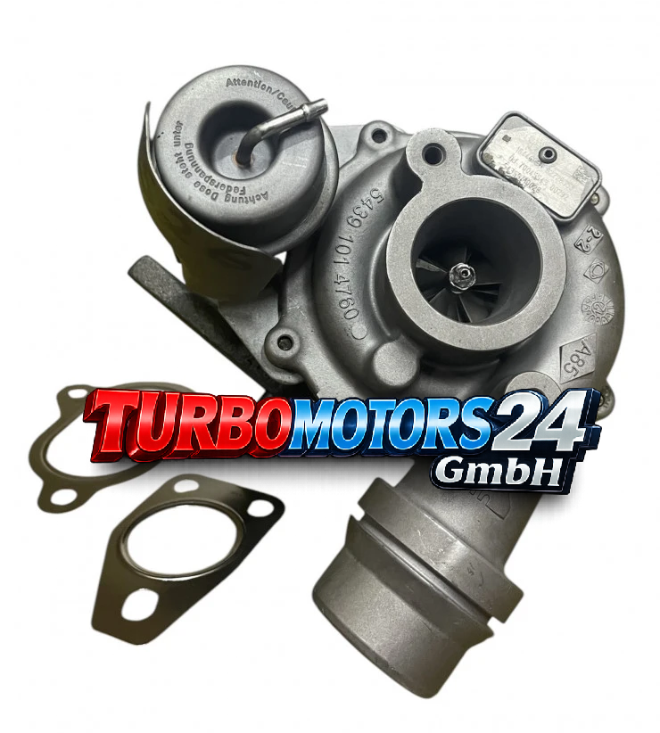 Turbolader für DACIA & RENAULT 1.5dCi 55kW-79kW K9K 54359700028 82728353 + Montagesatz